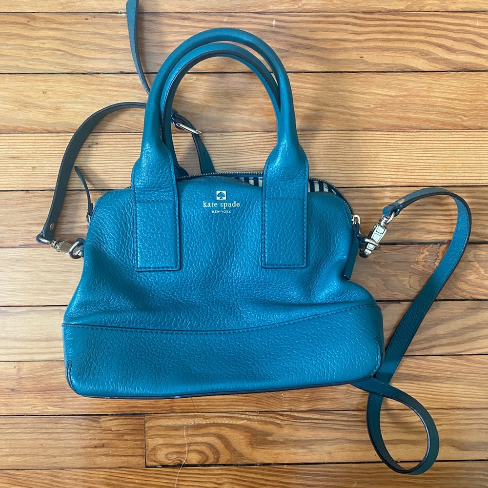 Kate Spade Emerald Leather Handbag